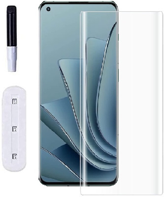 Mersal Edge To Edge Tempered Glass for OnePlus 10 Pro, UV Temper Glass Edge to Edge, HD & Built-In 9H Hardness Screen(Pack of 1)