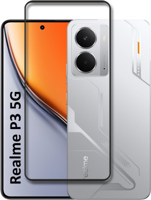 INFINITYWORLD Edge To Edge Tempered Glass for Realme P3 5G(Pack of 1)