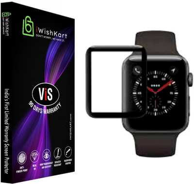 iWishKart Edge To Edge Tempered Glass for Amazfit Active, 1.75Inch, Smart Watch NOT Included, NOT Tempered Glass, Curved Screen Guard(Pack of 1)