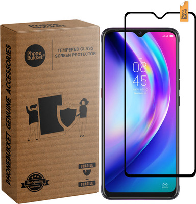 MobileBukket Edge To Edge Tempered Glass for Tecno Spark Power 2 Air(Pack of 1)