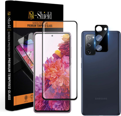 MS-Shield Edge To Edge Tempered Glass for Samsung Galaxy S20 FE 5G, With Camera Lens Protector(Pack of 1)