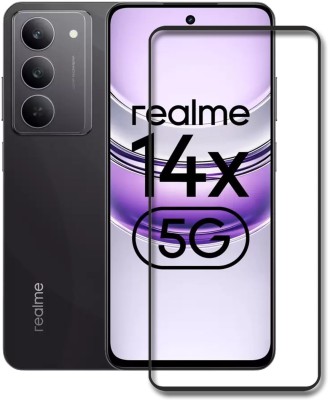 INFINITYWORLD Edge To Edge Tempered Glass for Realme 14x 5G(Pack of 1)