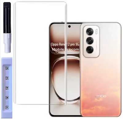 Flipkart SmartBuy Edge To Edge Tempered Glass for OPPO Reno 12 Pro 5G, OPPO Reno 12 Pro(Pack of 1)