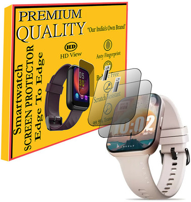 daffin Edge To Edge Tempered Glass for Boult Swing(Pack of 2)