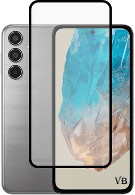 VISHRN Edge To Edge Tempered Glass for SAMSUNG Galaxy M35 5G, SAMSUNG GALAXY M35 5G, Samsung Galaxy M35 5G(Pack of 1)