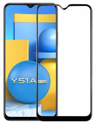 RPSGT Edge To Edge Tempered Glass for Vivo Y51a(Pack of 1)