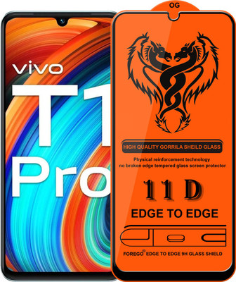 Forego Edge To Edge Tempered Glass for vivo T1 Pro 5G(Pack of 1)