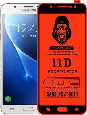 Rofix star Edge To Edge Tempered Glass for Samsung Galaxy J7 - 6 (New 2016 Edition)(Pack of 1)