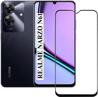 Flipkart SmartBuy Edge To Edge Tempered Glass for Realme Narzo N61, realme Narzo N61(Pack of 1)