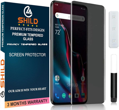 shild Edge To Edge Tempered Glass for Oneplus 9 Pro, Privacy Tempered Glass for Oneplus 9 Pro(Pack of 1)
