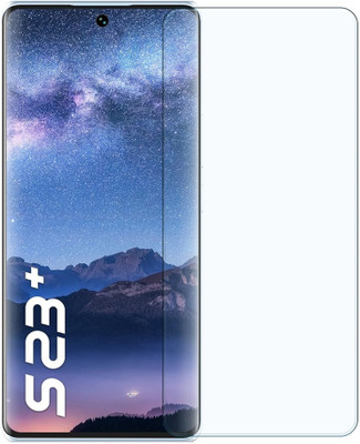 iKare Edge To Edge Tempered Glass for itel S23 Plus(Pack of 1)
