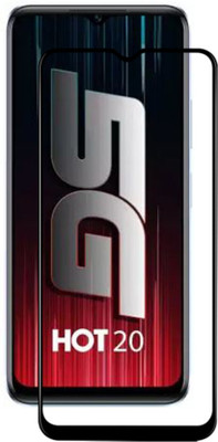 SRT Edge To Edge Tempered Glass for Infinix Hot 20 5G(Pack of 1)
