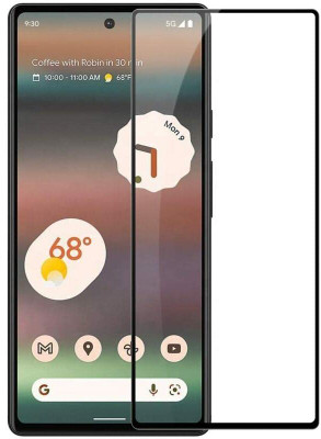 Lustree Edge To Edge Tempered Glass for Google Pixel 7 Pro Full Coverage,Anti Scratch Free Anti Finger Print(Pack of 1)