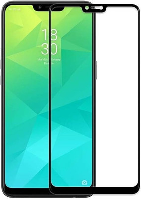 DRYLBEET CASE Edge To Edge Tempered Glass for Oppo A3s(Pack of 1)