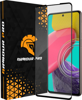 ArmourPro Edge To Edge Tempered Glass for Samsung Galaxy M53 5G, Samsung M53 5G, Samsung M53 5G, Samsung Galaxy M52 5G, Samsung M52 5G, Samsung M52 5G(Pack of 1)