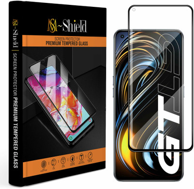 MS-Shield Edge To Edge Tempered Glass for Realme GT 5G(Pack of 1)