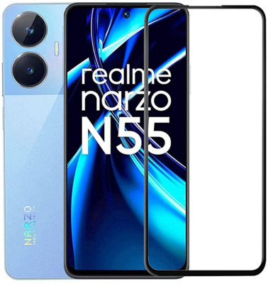 Vvr Edge To Edge Tempered Glass for Realme Narzo N55 5G(Pack of 1)