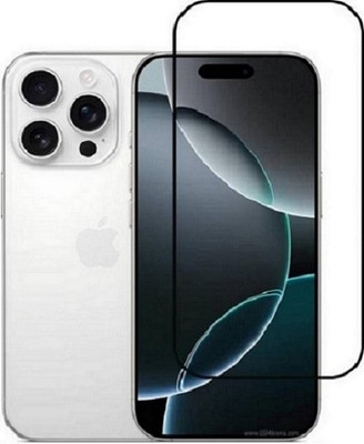 Chronic Edge To Edge Tempered Glass for Apple iPhone 16 Pro Max, iPhone 16 Pro Max(Pack of 1)