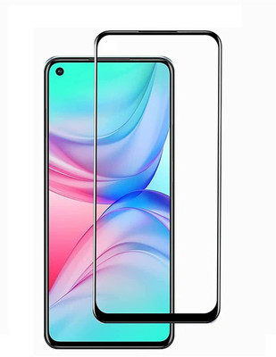 NIMMIKA ENTERPRISES Edge To Edge Tempered Glass for Infinix Note 8i Tempered Glass 11D(Pack of 1)