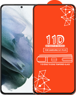 Roxel Edge To Edge Tempered Glass for Samsung Galaxy S21 Plus(Pack of 1)
