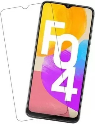 O2MG Edge To Edge Tempered Glass for SAMSUNG Galaxy F04, SAMSUNG F04(Pack of 1)