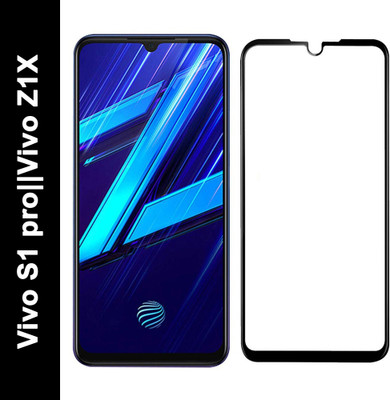 Flipkart SmartBuy Edge To Edge Tempered Glass for Vivo S1 pro, Vivo Z1X(Pack of 1)