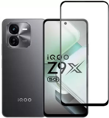 VALKAR Edge To Edge Tempered Glass for IQOO Z9x 5G, IQOO Z9x(Pack of 1)