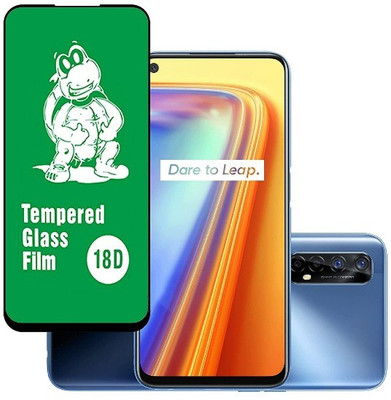 INT Edge To Edge Tempered Glass for Realme 7(Pack of 1)