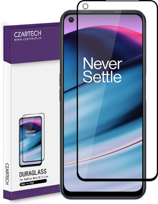 CZARTECH Edge To Edge Tempered Glass for OnePlus Nord CE 2 Lite 5G(Pack of 1)
