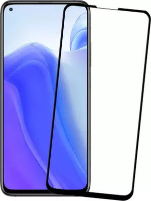 VISHRN Edge To Edge Tempered Glass for Mi 10T, Redmi 10T(Pack of 1)