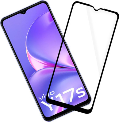 GLOBAL NOMAD Edge To Edge Tempered Glass for vivo Y17S(Pack of 1)