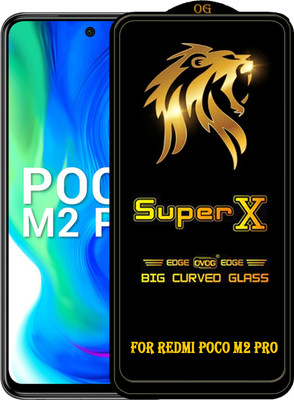PFOAM Edge To Edge Tempered Glass for POCO M2 PRO(Pack of 1)