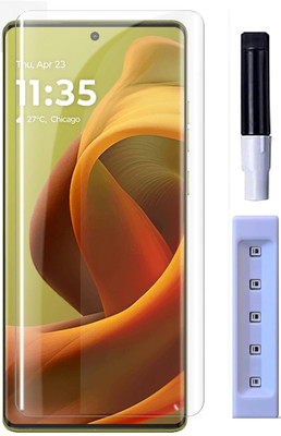 O2MG Edge To Edge Tempered Glass for Motorola g85 5G, Moto g85 5G(Pack of 1)