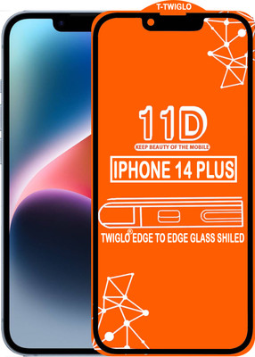 TWIGLO Edge To Edge Tempered Glass for IPHONE 14 PLUS(Pack of 1)