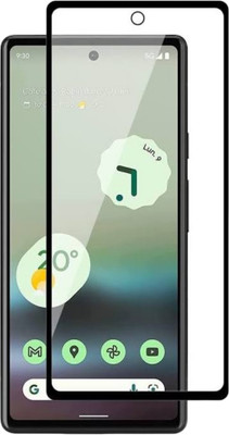 Heatmor Edge To Edge Tempered Glass for Pixel 6a, Google Pixel 6a(Pack of 1)