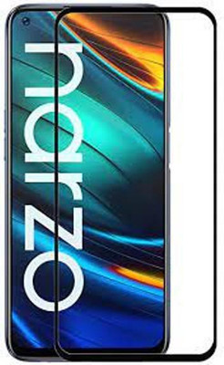 Antra Enterpries Edge To Edge Tempered Glass for Realme Narzo 20 Pro(Pack of 1)