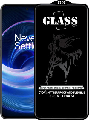CYOR Edge To Edge Tempered Glass for ONEPLUS 10R(Pack of 1)