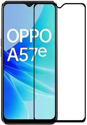 HIE POWER Edge To Edge Tempered Glass for Oppo A57e-Anti-Fingerprint, Waterproof, Oil-resistant, Bubble-Free, Anti-Static with Full Screen Coverage & Easy Installation(Edge to Edge Coverage)(Pack of 1)