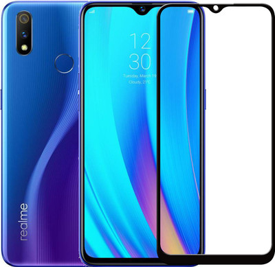 HQ Protection Edge To Edge Tempered Glass for Realme 3 Pro(Pack of 1)