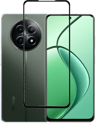 HOBBYTRONICS Edge To Edge Tempered Glass for realme 12x 5G, realme 12x, Realme 12X, Realme 12X 5G(Pack of 1)