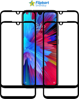 Flipkart SmartBuy Edge To Edge Tempered Glass for REDMI NOTE 7S(Pack of 4)