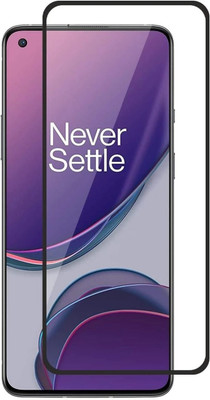 MB SHILD Edge To Edge Tempered Glass for OnePlus 8T, OnePlus 9, OnePlus 9R, 2.5D Curved Edge Premium Tempered Glass for Ultimate Protection(Pack of 1)