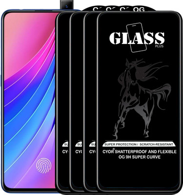 CYOR Edge To Edge Tempered Glass for VIVO V15 PRO(Pack of 4)