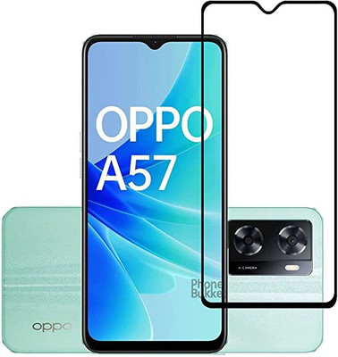 NIXSTAR Edge To Edge Tempered Glass for Oppo A57(Pack of 1)