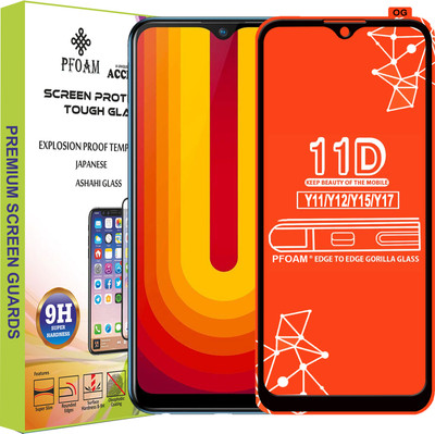 PFOAM Edge To Edge Tempered Glass for VIVO U10(Pack of 1)