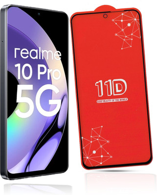 REDDWARF Edge To Edge Tempered Glass for realme 10 Pro 5G(Pack of 1)