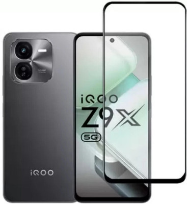 Bai and kaka Edge To Edge Tempered Glass for iQOO Z9x 5G(Pack of 1)