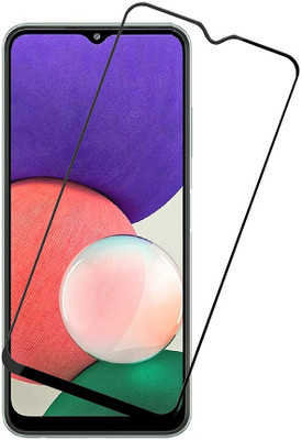 ChutPutMart Edge To Edge Tempered Glass for Samsung Galaxy F04 Full Glue Coverage(Pack of 1)