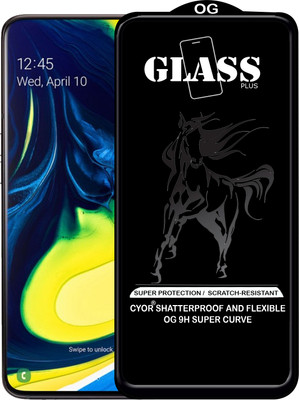 CYOR Edge To Edge Tempered Glass for SAMSUNG A80(Pack of 1)