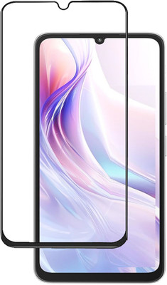SNMART Edge To Edge Tempered Glass for Poco C61, Redmi A3, Redmi A3x(Pack of 1)